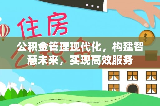 乐安公积金管理现代化，构建智慧未来，实现高效服务