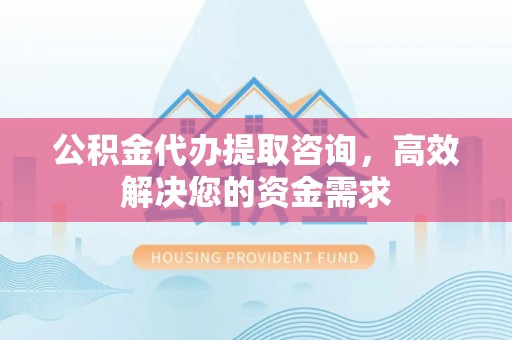 乐安公积金代办提取咨询，高效解决您的资金需求
