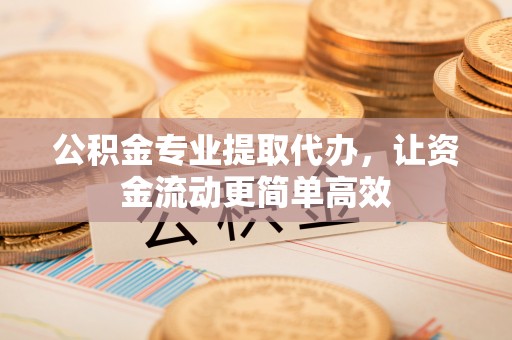 乐安公积金专业提取代办，让资金流动更简单高效