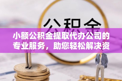 乐安小额公积金提取代办公司的专业服务，助您轻松解决资金难题