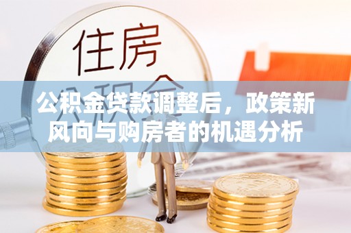 乐安公积金贷款调整后，政策新风向与购房者的机遇分析