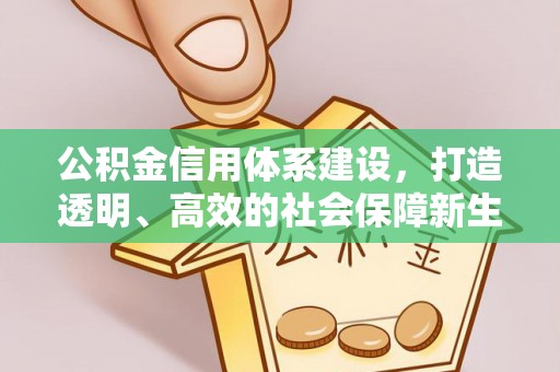 乐安公积金信用体系建设，打造透明、高效的社会保障新生态