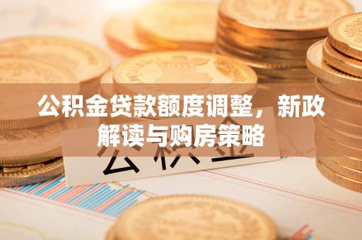 乐安公积金贷款额度调整，新政解读与购房策略