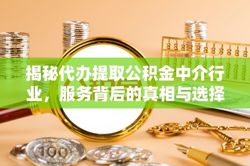 乐安揭秘代办提取公积金中介行业，服务背后的真相与选择指南