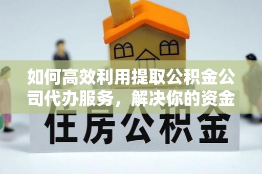 乐安如何高效利用提取公积金公司代办服务，解决你的资金难题