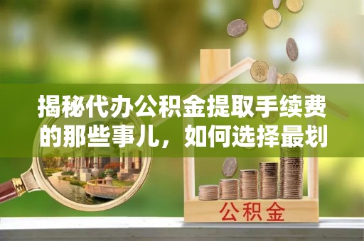 乐安揭秘代办公积金提取手续费的那些事儿，如何选择最划算的服务？