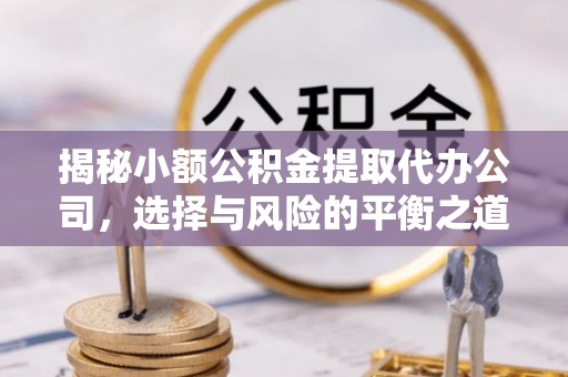 乐安揭秘小额公积金提取代办公司，选择与风险的平衡之道