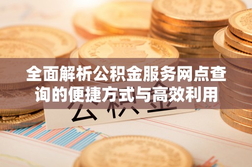 乐安全面解析公积金服务网点查询的便捷方式与高效利用