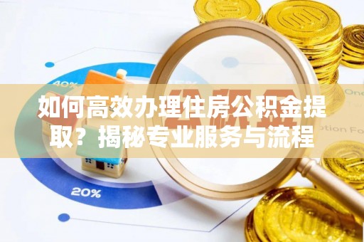 乐安如何高效办理住房公积金提取？揭秘专业服务与流程