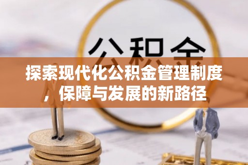 乐安探索现代化公积金管理制度，保障与发展的新路径