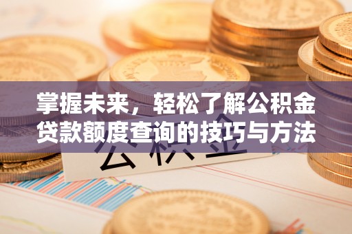 乐安掌握未来，轻松了解公积金贷款额度查询的技巧与方法