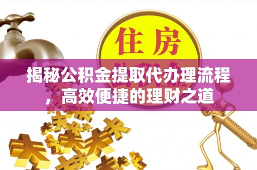 乐安揭秘公积金提取代办理流程，高效便捷的理财之道
