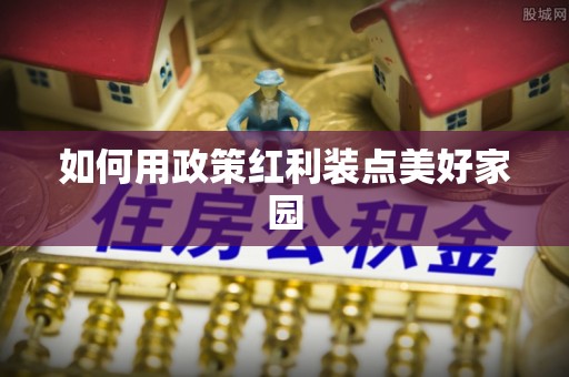 乐安如何用政策红利装点美好家园