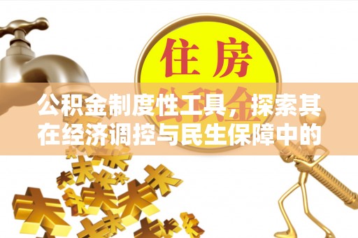 乐安公积金制度性工具，探索其在经济调控与民生保障中的重要作用