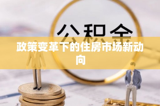 乐安政策变革下的住房市场新动向