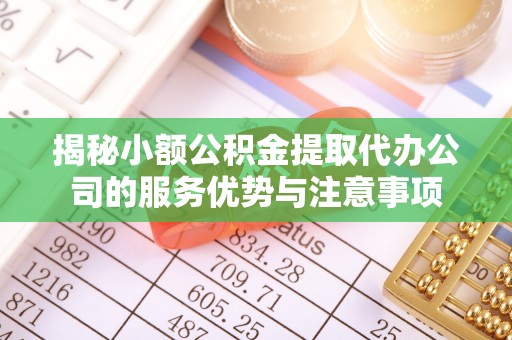 乐安揭秘小额公积金提取代办公司的服务优势与注意事项