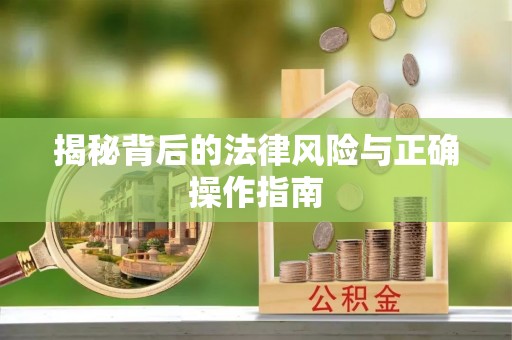 乐安揭秘背后的法律风险与正确操作指南