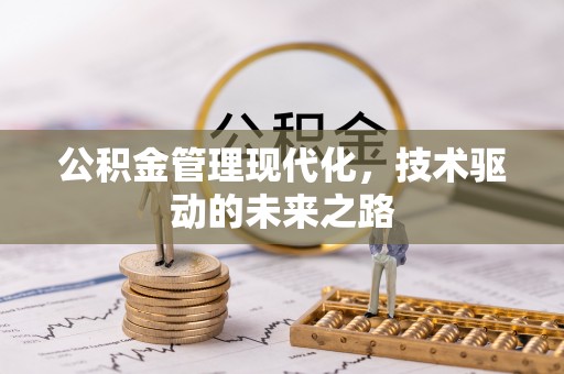 乐安公积金管理现代化，技术驱动的未来之路